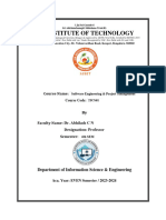 SJB Institute of Technology: Question Bank Lecture Notes