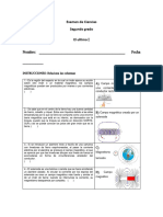 Examen de Ciencias TERCER TRIMESTRE