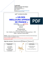 Dossier Préparation Concours MAF