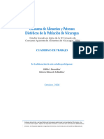 Consumo de Alimentos y Patrones Dieteticos de La Poblacion de Nicaragua