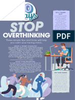 10 Ways To Stop Overthinking