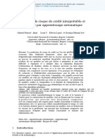 An Interpretable Automated Machine Learning Credit Risk Model FR