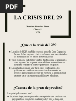 Crisis Del 29.-Historia S.P