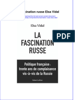 La Fascination Russe Elsa Vidal Full Chapter Free