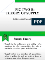 Topic2 - Theory of Demand and Supply-B