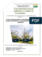 Informe de Auditoria Al PGA - PLANTA PEG 2023