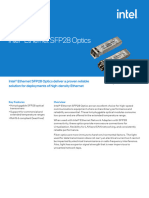 Intel Ethernet SFP28 Optics Product Brief