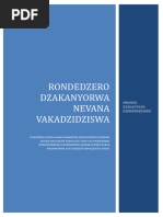 Rondedzero Dzakanyorwa Nevana Vakadzidziswa