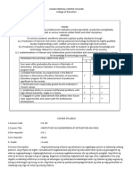 Syllabus For Fil.1