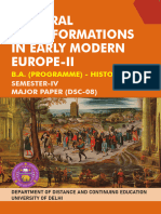 Sol Material Cultural Transformation in Early Modern Europe