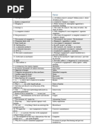 Geologie Anglais