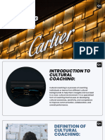 Culture Coaching Training Course - Cartier - Presentation Sample - Comm HUB