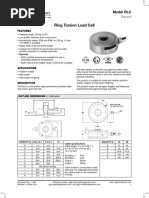 Ring Torsion Load Cell Ring Torsion Load Cell: Model RLC