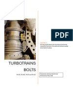 Bolts of Turbotrains