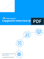 Capgemini Interview Questions