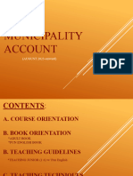 Ppt. Municipality Account