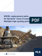 EXCEL High Performance Parts For Sandvik Cone Crushers