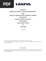 Tarea 1 Derecho Laboral y Sus Proceidmientos