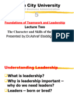 Lecture 2 Leadership