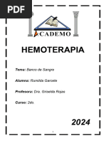 HEMOTERAPIA