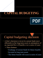 Capital Budgeting