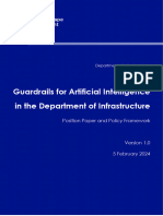 2024 Guardrails For AI in The Department of Infrastructure Werst