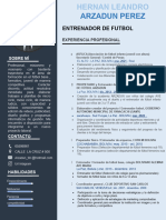 Modelo de CV - Formato Carta