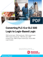 Converting PLC-5 or SLC 500 Logic To Logix-Based Logic: Reference Manual