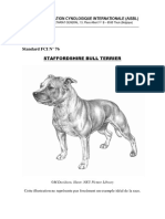 Standard Du Staffordshire Bull Terrier