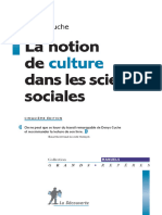 Notion de Culture Ds Les Sc. Soc.