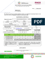 Carta Compromiso Secundaria