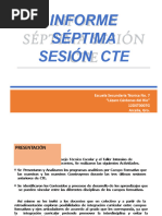 Informe 7 Sesion Cte