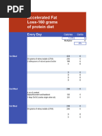 Accelerated Fat Loss, Protein Meal Plans 2