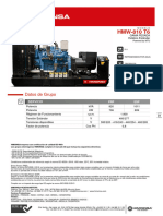 B - Ficha Tecnica - HMW 810 t6 Planta de Luz (Mtu 12v2000g85) (Estatico Estandar k11) (Stamford) Es