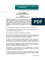 Ley de Protección Y Bienestar Animal Del Estado de Quintana Roo