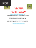 Bangloor Grooms Only Vivaha Parichayam