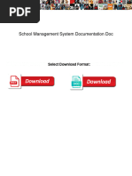 School Management System Documentation