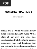 Nursing Practice 1 Nov2021