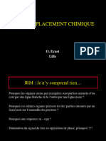 11) IRM Et Déplacement Chimique