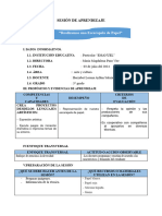 SESIÓN DE APRENDIZAJE DE ARTE (Escarapela)