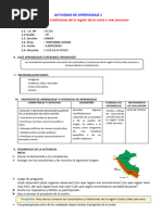 D1 A2 SESION PS. Costumbres y Tradiciones de La Región de La Costa y Mar Peruano