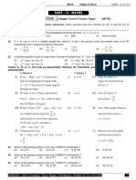 Maths Test Paper Alpha & Beta (With Answers) 01.01.24