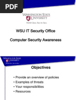 Computer Security Awareness Part 1