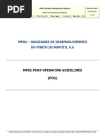 MPDC PR QU 04 MPDC Port Operating Guidelines POG Rev06