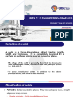 EG - Lec 9 - Projection of Solids - I