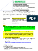 Communication Assessment For Cognizant Recruitment Drive - 2024 Graduating Batch