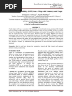 Design For Testability (DFT) For A Chip - HBRP Publication