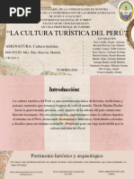 Cultura Turística Del Perú