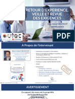 Cours RETOUR D'EXPERIENCE, VEILLE ET REVUE DES EXIGENCES - VE EDC1 - 20240606