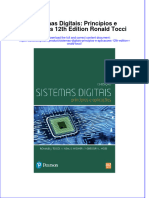 Sistemas Digitais: Princípios e Aplicações 12th Edition Ronald Tocci Full Chapter Free